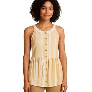TORRID Babydoll Rayon Crepe Smocked Tank Top - Size 1X